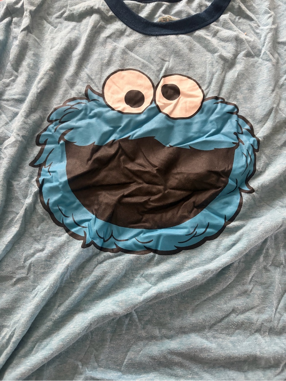 Sesame Street Blue and Yellow Men’s Pajama